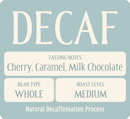 Decaf - Natural Decaffeination Process
